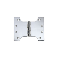 Tradco Door Hinge Parliament 100x125mm Polished Chrome 2681CP