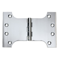 Out of Stock: ETA End September - Tradco 2682CP Hinge Parliament Polished Chrome 100x150mm
