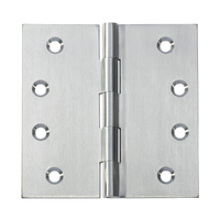 Tradco Fixed Pin Hinge 100x100mm Satin Chrome 2774