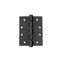 Tradco Ball Bearing Hinge 100x75mm Matt Black 2968