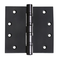 Tradco Ball Bearing Hinge 100x100mm Matt Black 2969