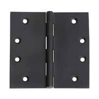 Tradco Fixed Pin Hinge 100x100mm Matt Black 2974