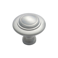 Out of Stock: ETA Early June - Tradco 3058SC Cupboard Knob Domed Satin Chrome 38mm