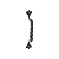 Tradco 3062MB Pull Handle Wrought Iron Matt Black 145mm