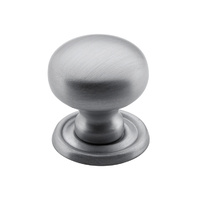 Tradco 3151SC Cupboard Knob SB Satin Chrome 25mm