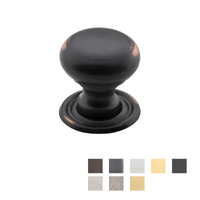 Tradco Classic Cupboard Knob 19mm - Available in Various Finishes