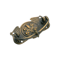 Tradco 3292AB Cabinet Handle SB Antique Brass 66x35mm