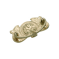 Tradco 3391PB Cabinet Handle SB Polished Brass 95x50mm