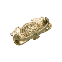 Tradco 3392PB Cabinet Handle SB Polished Brass 66x35mm