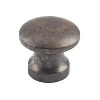 Tradco 3715AB Cupboard Knob Antique Brass 13mm