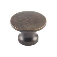 Tradco 3716AB Cupboard Knob Antique Brass 16mm