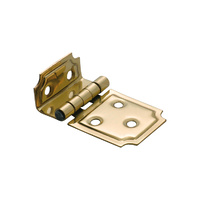 Tradco 3767PB Offset Hinge SB Polished Brass 50x30mm