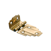 Tradco 3768PB Offset Hinge (Stepped) SB Polished Brass 63x32mm