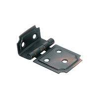 Tradco 3777AC Offset Hinge SI Antique Copper 50x30mm