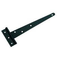 Tradco 3787MB Tee Hinge SI Matt Black 195mm