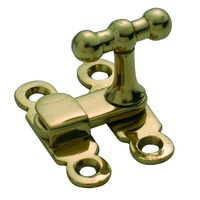 Tradco 3802PB Cupboard Turn Polished Brass 28x40mm