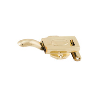 Tradco 3831PB Kitchen Dresser Latch LH SB Polished Brass 