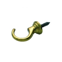 Tradco 3913PB Cup Hook Polished Brass 40mm