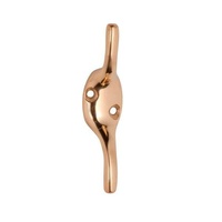 Tradco 3965PB Cleat Hook Polished Brass H75-P20mm