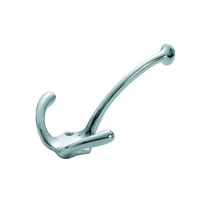 *WSL DISCONTINUED* Tradco 3969CP Hat & Robe Hook Polished Chrome H110-P60mm