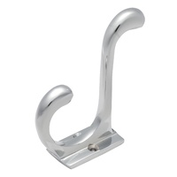 Tradco 4032CP Retro Hat & Coat Hook Polished Chrome H85-P90mm