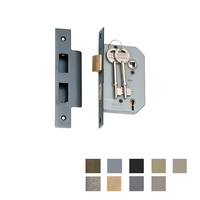 Tradco Mortice Lock 5 Lever - Available In Various Finishes