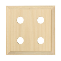 Tradco 5425 Quad Block Classic Pine 155x155mm