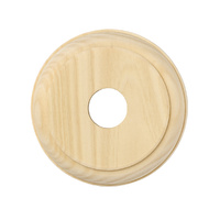 Tradco 5440 Single Round Block Pine 90mm