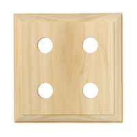 Tradco 5445 Quad Block Traditional Pine 155x155mm