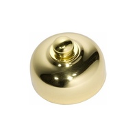 Tradco 5495PB Traditional Fan Controller Polished Brass 