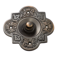 Tradco 5512AC Bell Push Antique Copper 100x100mm