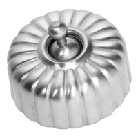 Tradco 5540SC Fluted Switch Satin Chrome 