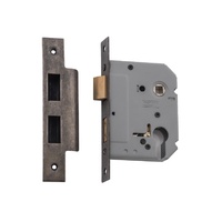 Tradco 6155 Euro Lock Rumbled Nickel 57mm