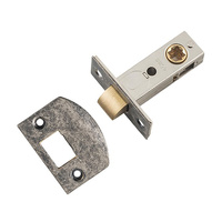 Tradco Split Cam Tube Latch 45mm Rumbled Nickel 45mm 6215