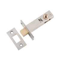 Tradco Privacy Bolt 60mm Satin Nickel 6237