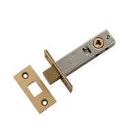 Tradco Privacy Bolt 60mm Satin Brass 6240