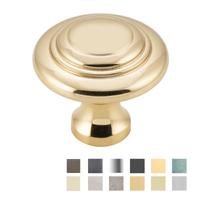 Tradco Domed Cupboard Knob - Available In Various Finishes and Sizes
