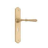 Tradco Reims Lever on Long Backplate Lock Satin Brass 6641