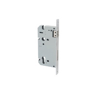 *DISCONTINUED* Tradco Euro Roller Mortice Lock Body Only 60mm Backset Grey 8509