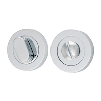 Iver Oval Privacy Turn Round Chrome Plate 52mm 9314
