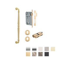 Iver Sarlat Door Pull Handle Entrance Kit Key/Key 450mm - Available in Varrious Finishes