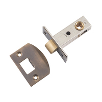 Tradco Split Cam Tube Latch Antique Brass - Available in Various Sizes