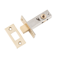 Tradco Privacy Bolt Polished Brass 45mm 9588