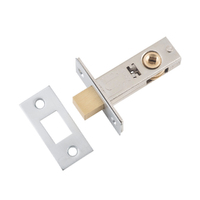 Tradco Privacy Bolt 45mm Satin Chrome 9600