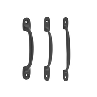 Tradco Standard Cabinet Pull Handle Matt Black - Available in Various Sizes