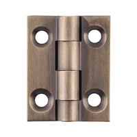 Tradco Fixed Pin Cabinet Hinge Antique Brass - Available in Various Sizes