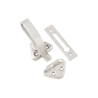 Tradco 9806 Hopper Window Fastener Satin Nickel 74x39mm