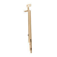 Tradco Flush Bolt 300mm Polished Brass 9853