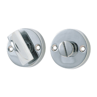 Tradco Round Privacy Turn Chrome Plated TD1169