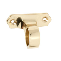 Tradco Sash Eye Offset Polished Brass TD1630